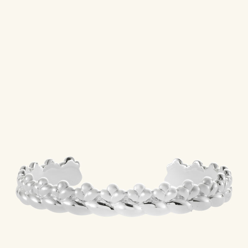 christofle babylone bangle sterling silver size 2