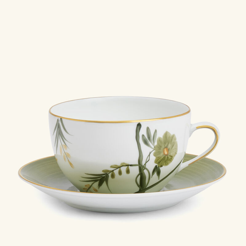marie daage bouquet de vie cup saucer green