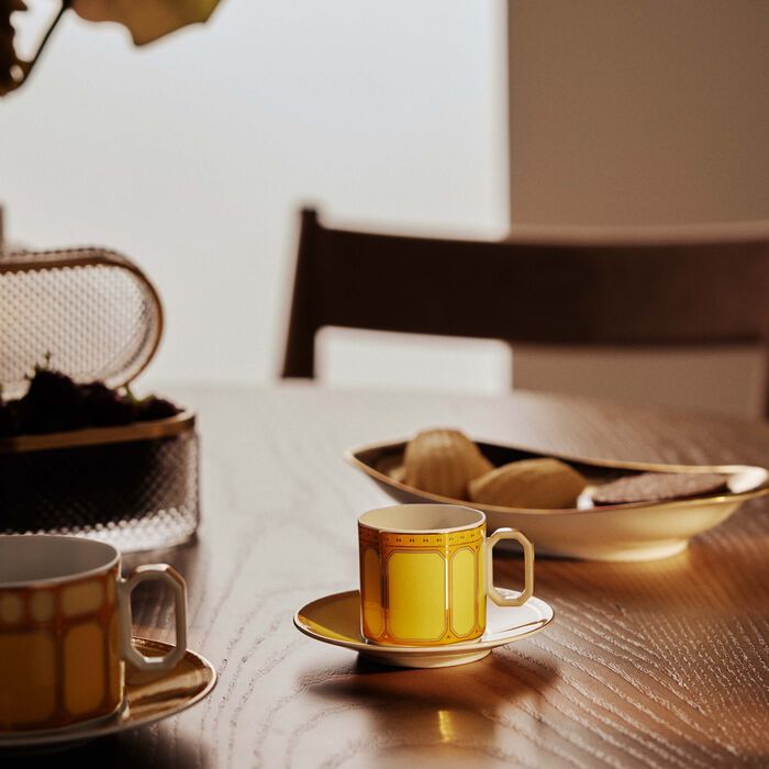 rosenthal signum jonquil coffee cup saucer yellow