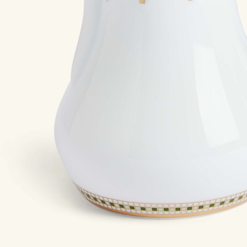 bernardaud augusta oriental coffee pot green