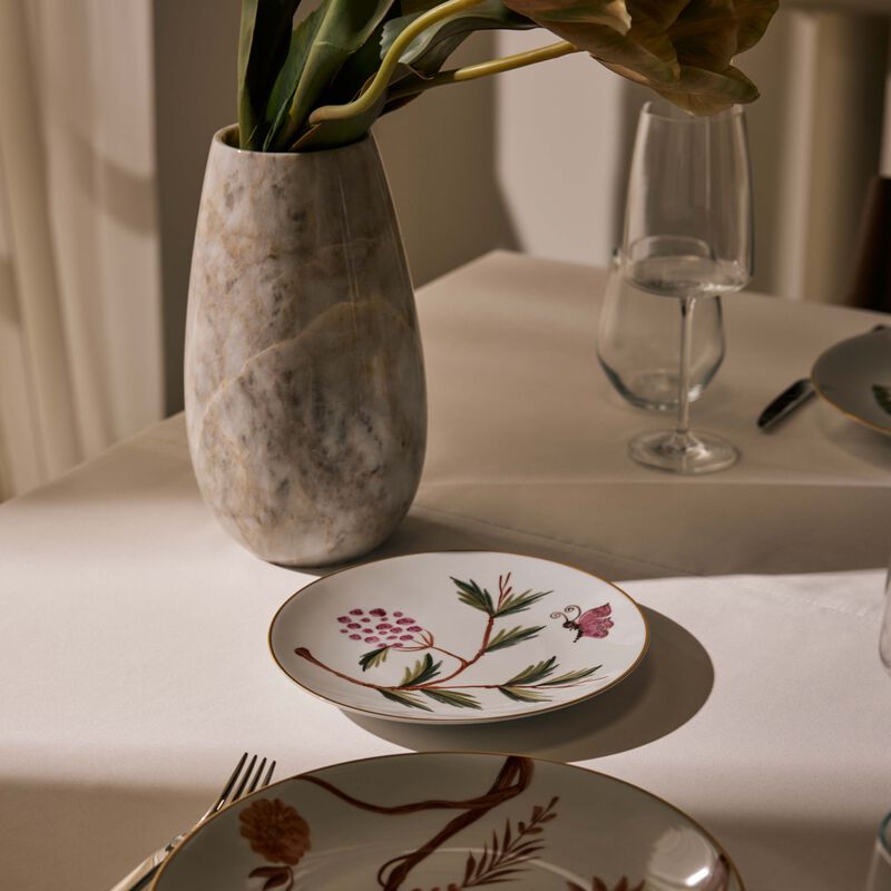 Jardins De Shalimar Dessert Plate Round Pink 21cm marie daage jardins de shalimar dessert plate round pink 21cm