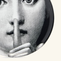 Tema e Variazioni No.334 Coaster Grey fornasetti tema e variazioni no 334 coaster grey