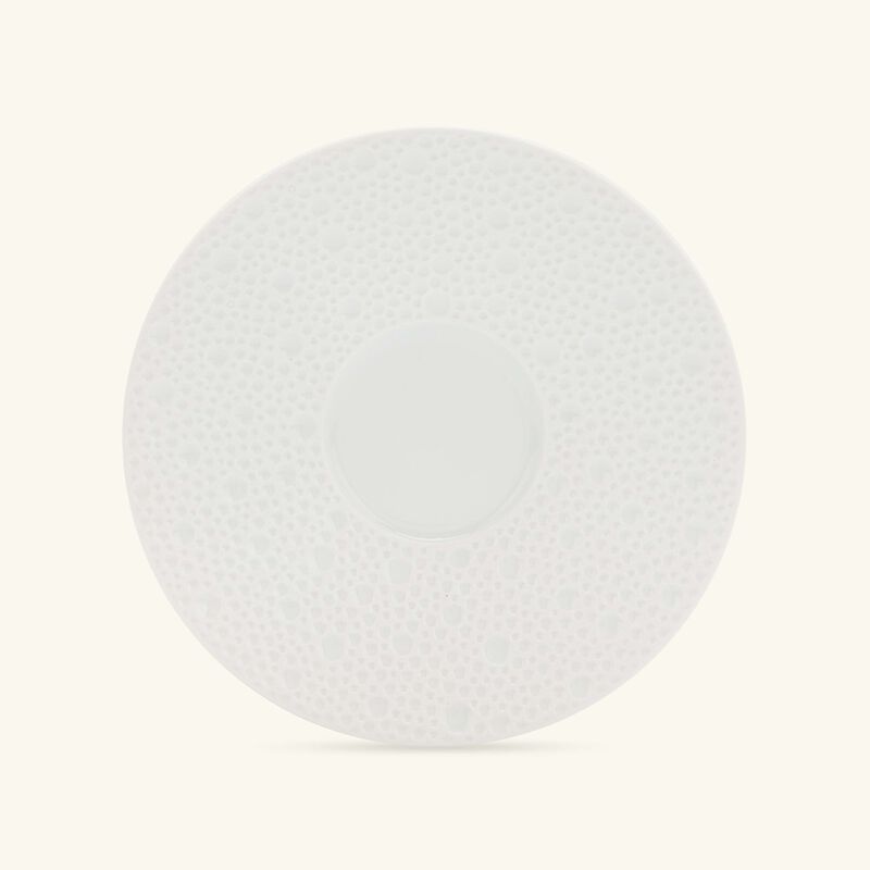 bernardaud ecume coffee cup saucer white