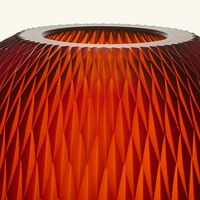 روكل مزهرية ميتامورفوسيس مستديرة متوسطة باللون العنبري