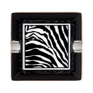 Zebra Ashtray, medium