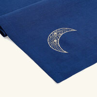 catherine denoual crescent napkin blue set of 6