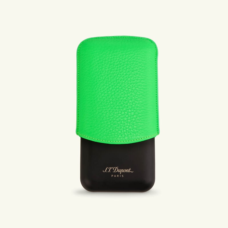 Cigar Case Green st dupont cigar case green