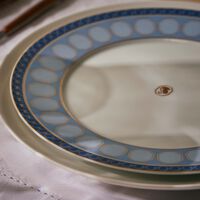 rosenthal signum azure plate round blue 23cm