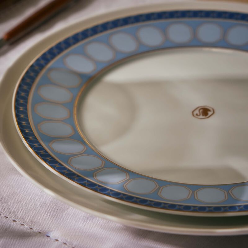 rosenthal signum azure plate round blue 23cm