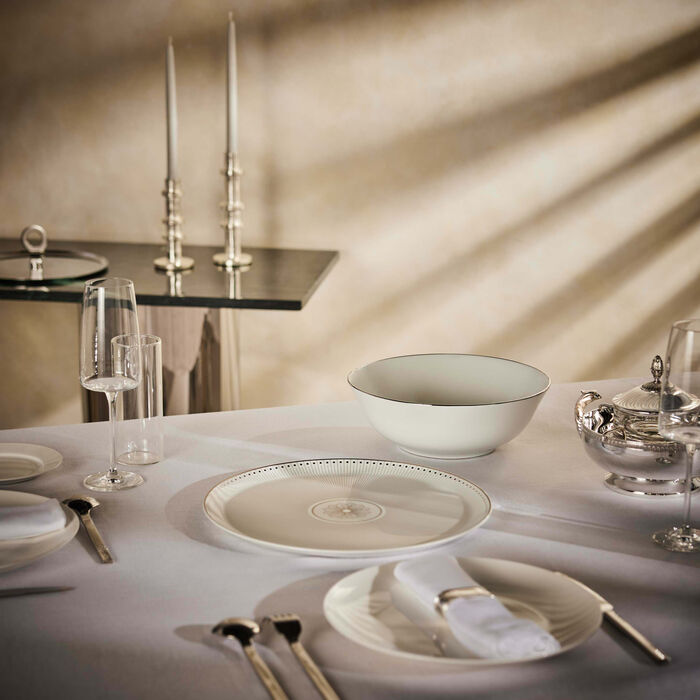 christofle albi salad bowl silver 25cm