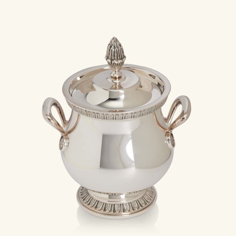 Malmaison Sugar Bowl Silver Plated christofle malmaison sugar bowl silver plated