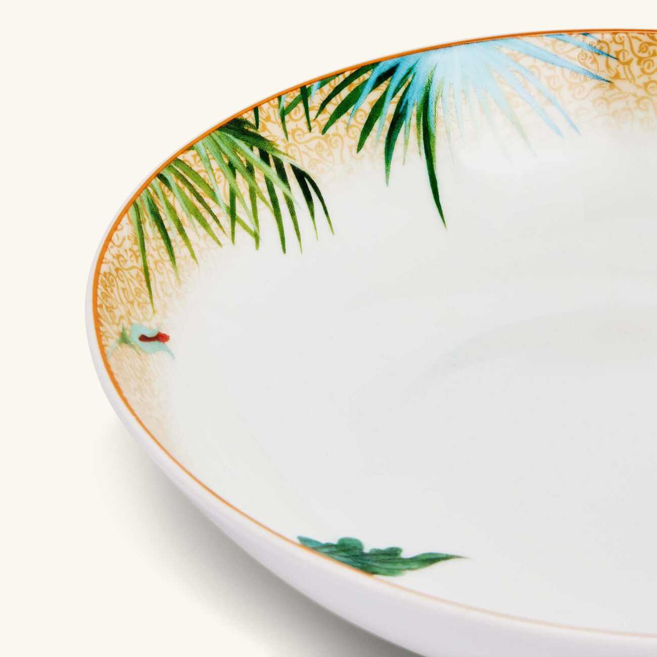 Tropiques Soup Plate Round Blue 19cm bernardaud tropiques soup plate round blue 19cm
