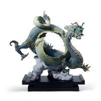 Auspicious Dragon Sculpture, small