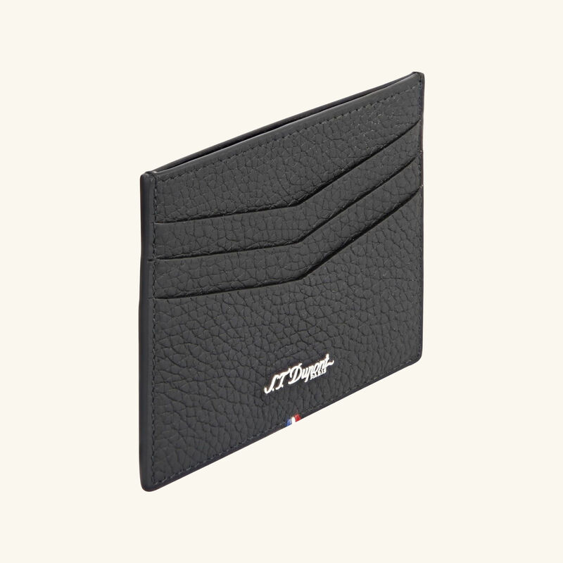 st dupont neo capsule card holder black
