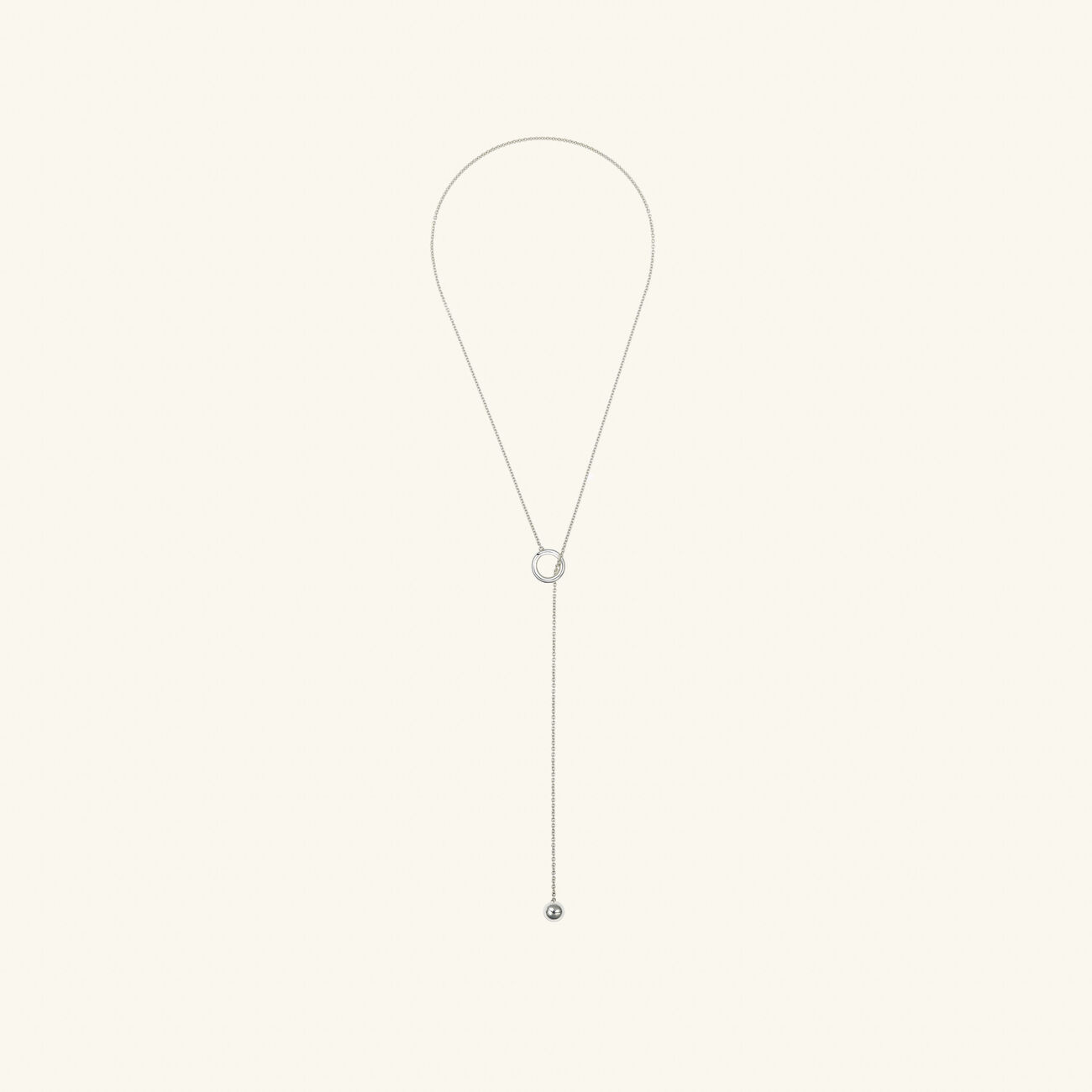 قلادة إيدول دو كريستوفل فضية