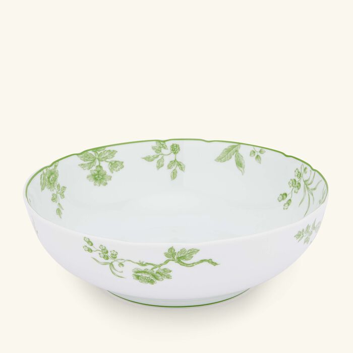 bernardaud albertine salad bowl green 25cm