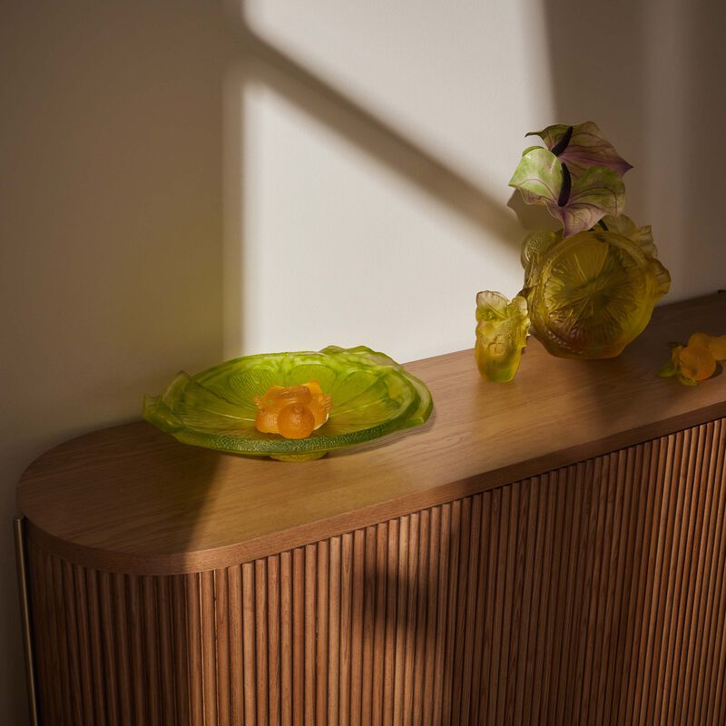daum citrus centerpiece yellow limited edition