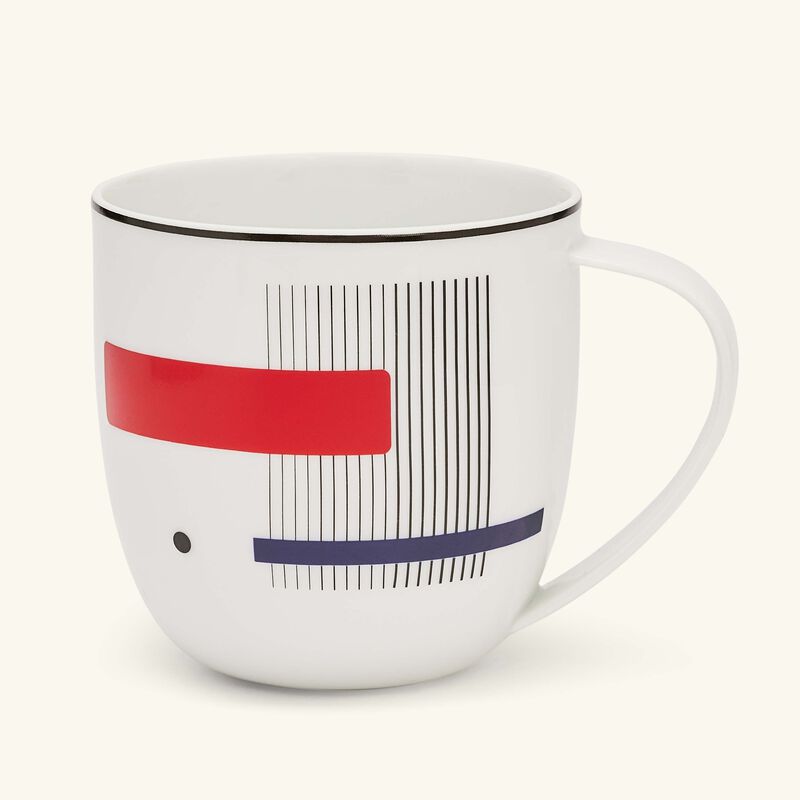 Oscar Mug Red Set Of 2 bernardaud oscar mug red set of 2