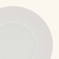 Twist Salad Plate Round White 21cm bernardaud twist salad plate round white 21cm