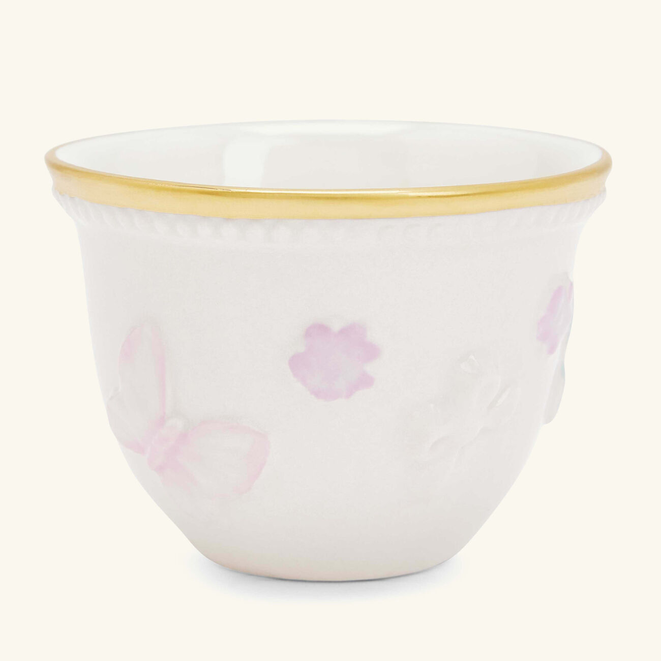 villari butterfly arabic coffee cup pink