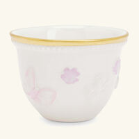 villari butterfly arabic coffee cup pink
