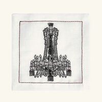 kim seybert chandeliers cocktail napkin white set of 6