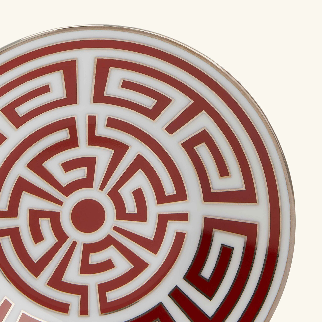 طقم لابيرينتو مؤلف من صحنين للإسبريسو باللون الأحمر جينوري 1735 طقم لابيرينتو مؤلف من صحنين للإسبريسو باللون الأحمر