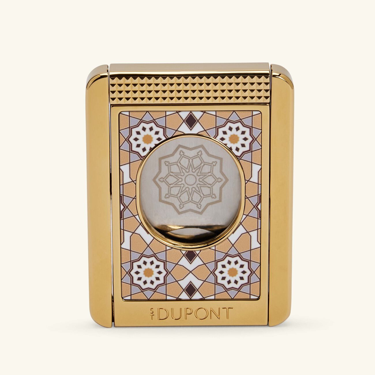 st dupont alhambra cigar cutter gold