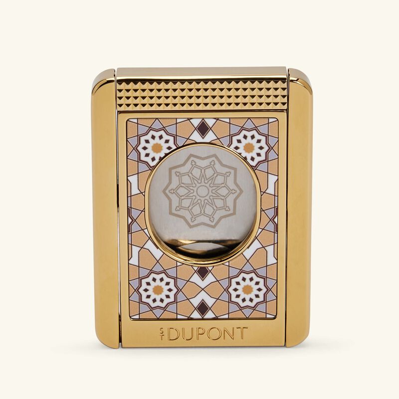 st dupont alhambra cigar cutter gold