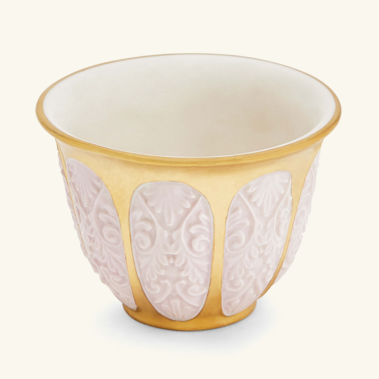 villari amour arabic coffee cup gold