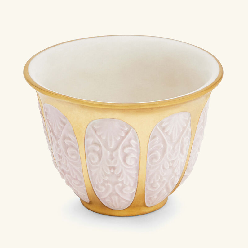 villari amour arabic coffee cup gold