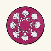 pinto paris jaipur bread plate round pink 15cm