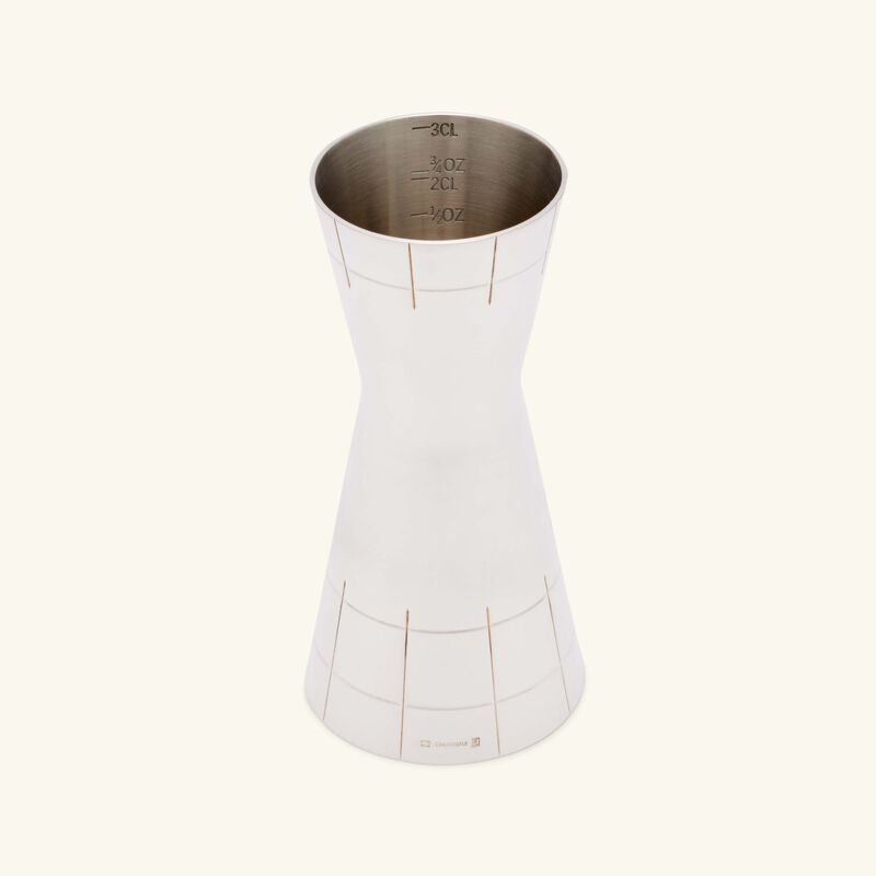 christofle graphik jigger silver
