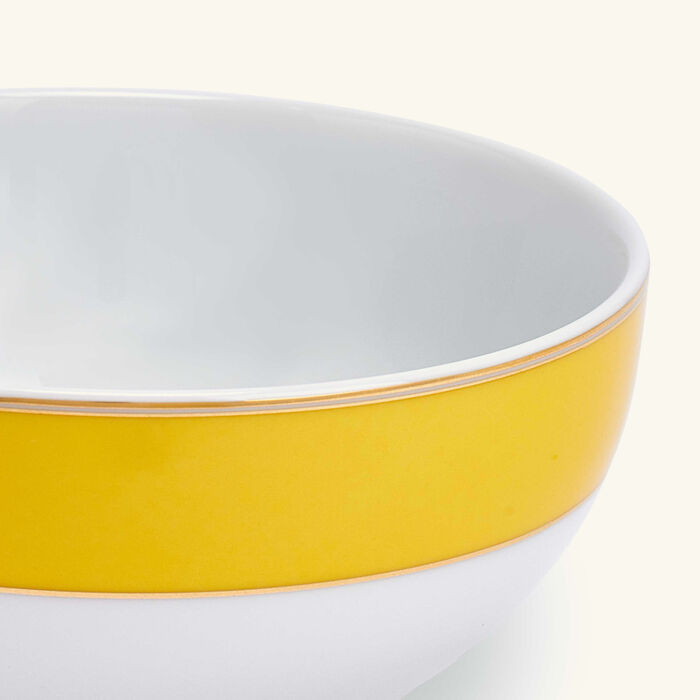 rosenthal signum jonquil bowl yellow 12cm