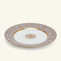 bernardaud aux rois dinner plate round gold 26cm