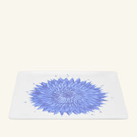 In Bloom Tray Blue bernardaud in bloom tray blue
