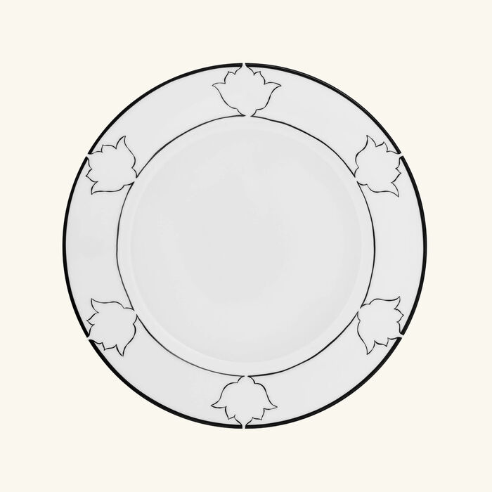 pinto paris jaipur charger plate round black 29cm
