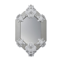 Eight Sided Wall Mirror, small