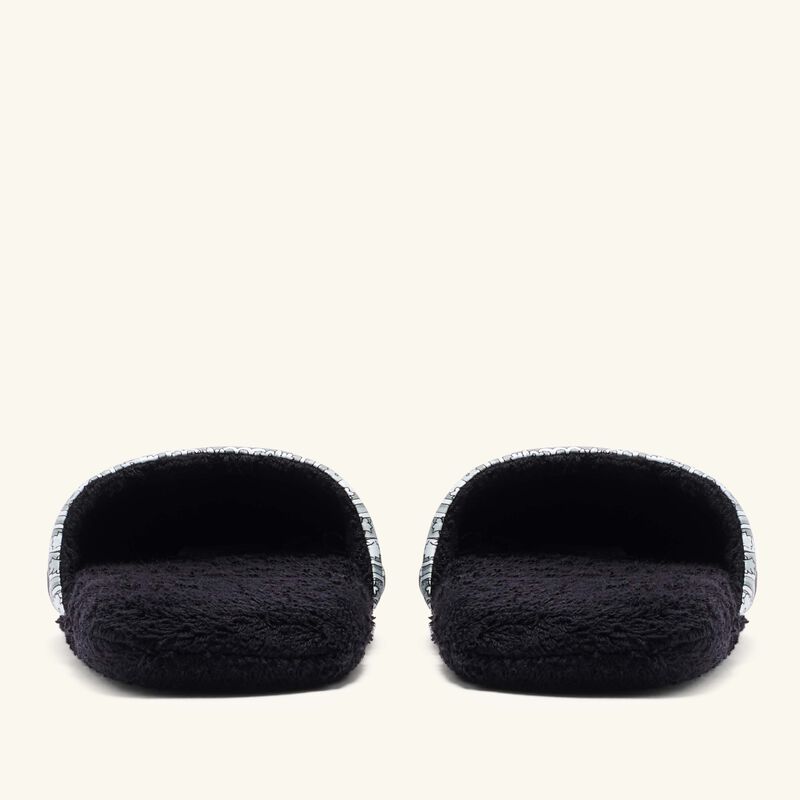 versace i love baroque slippers black