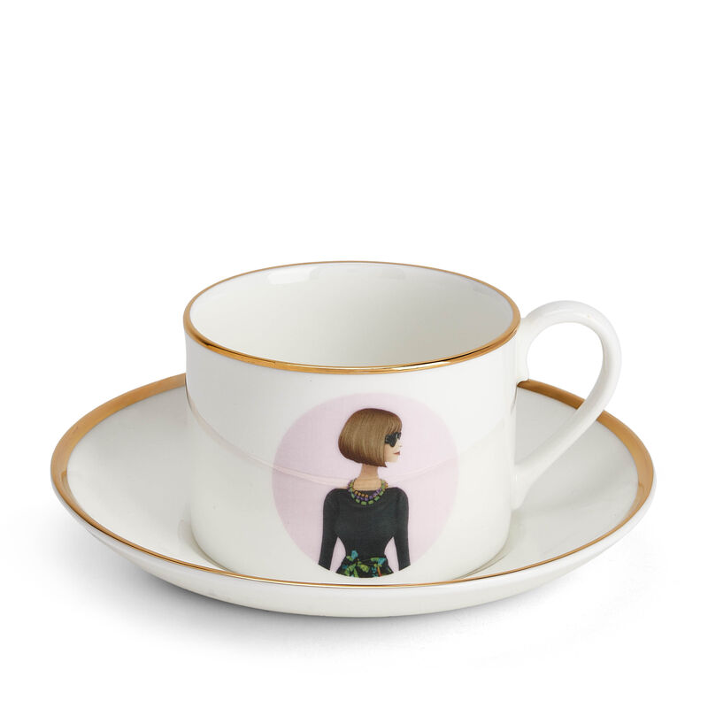 Anna Tea Cup & Saucer, large