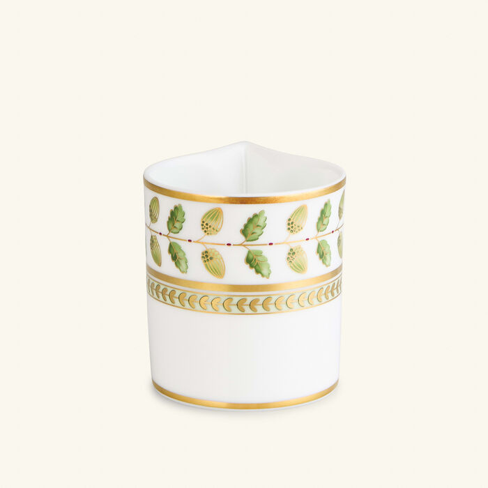 bernardaud constance milk pitcher green