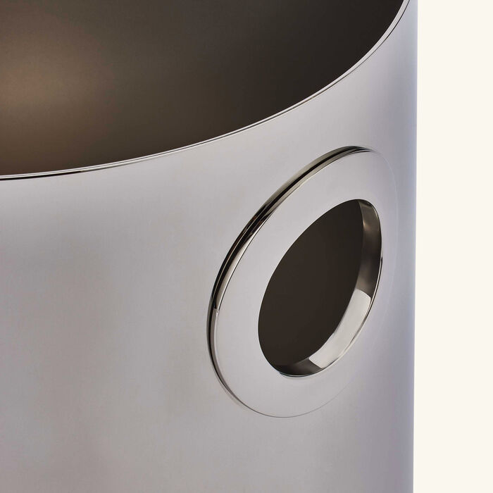 christofle champagne cooler bucket stainless steel