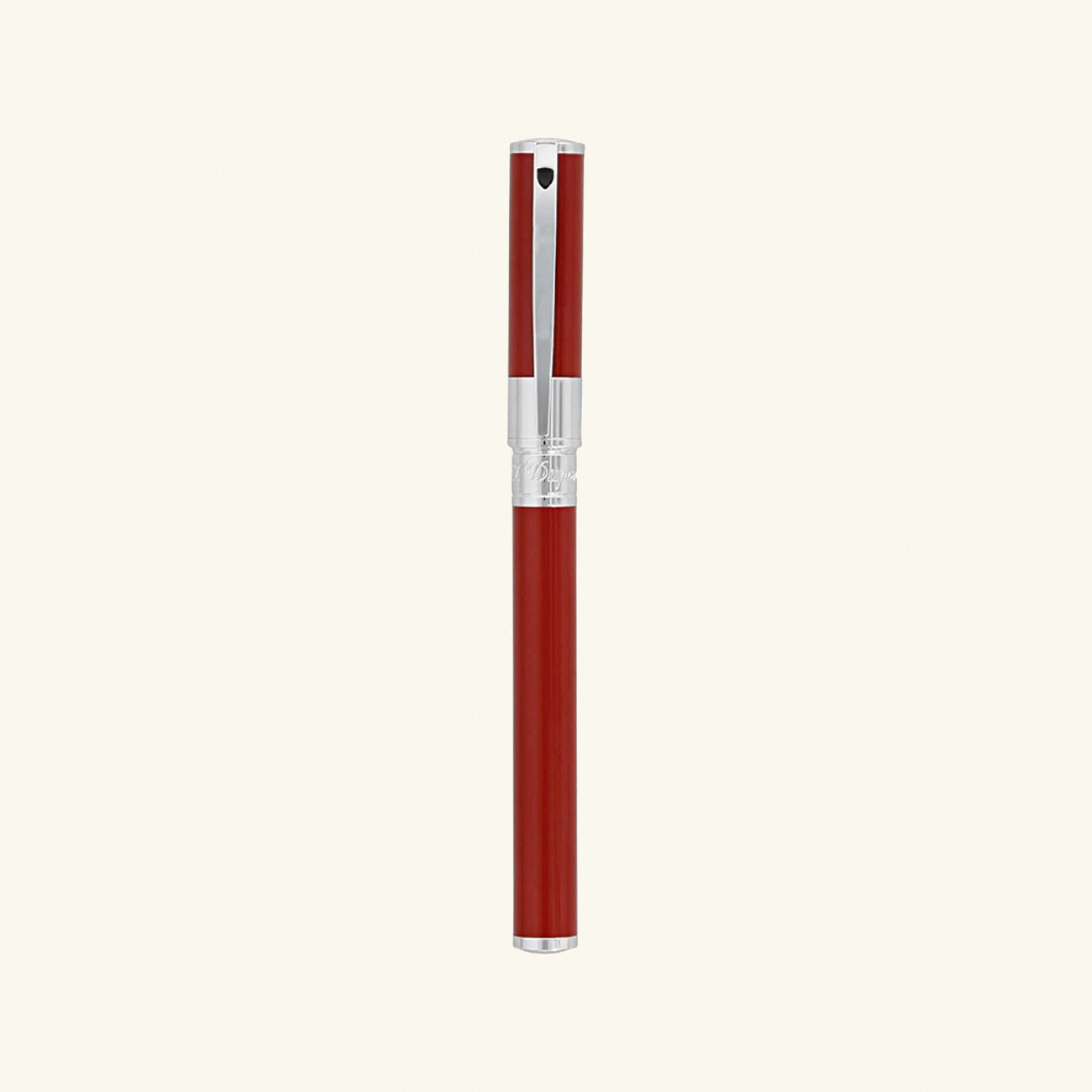 D-Initial Rollerball Pen Red st dupont d initial rollerball pen red