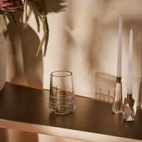 christofle graphik vase small clear