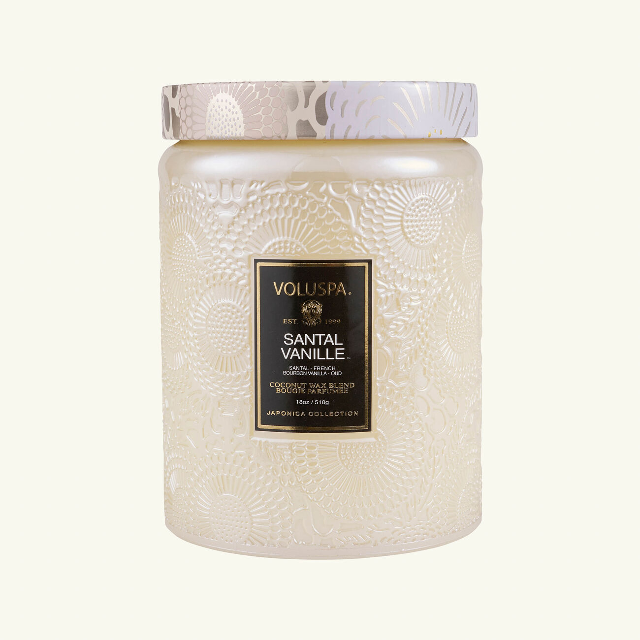 voluspa santal vanille candle