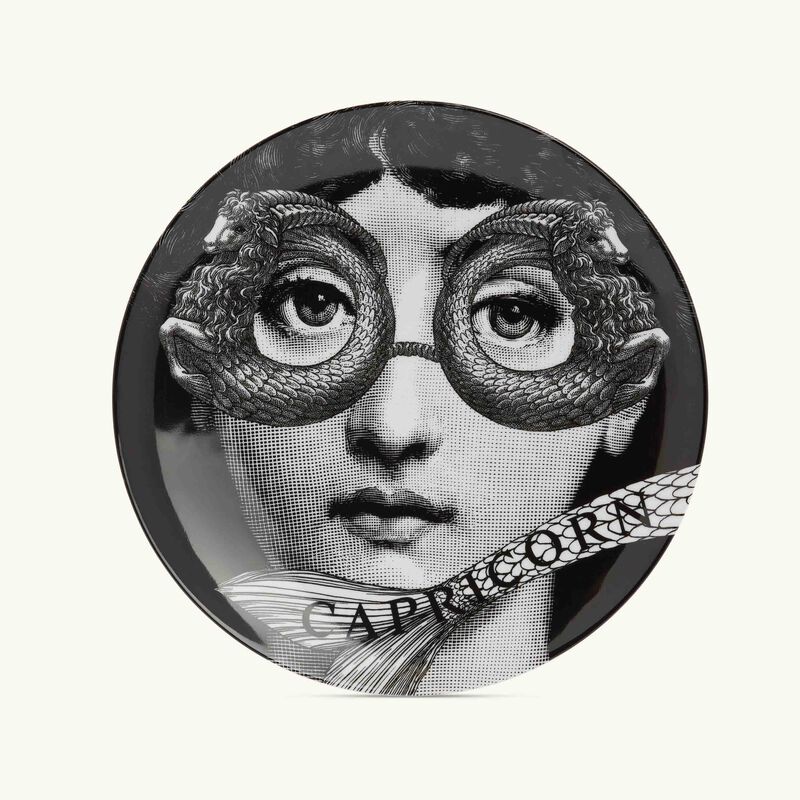 طبق تزيين الجدار تيما إي فاريازيوني 357 برمز برج الجدي فورناسيتي طبق تزيين الجدار تيما إي فاريازيوني 357 برمز برج الجدي