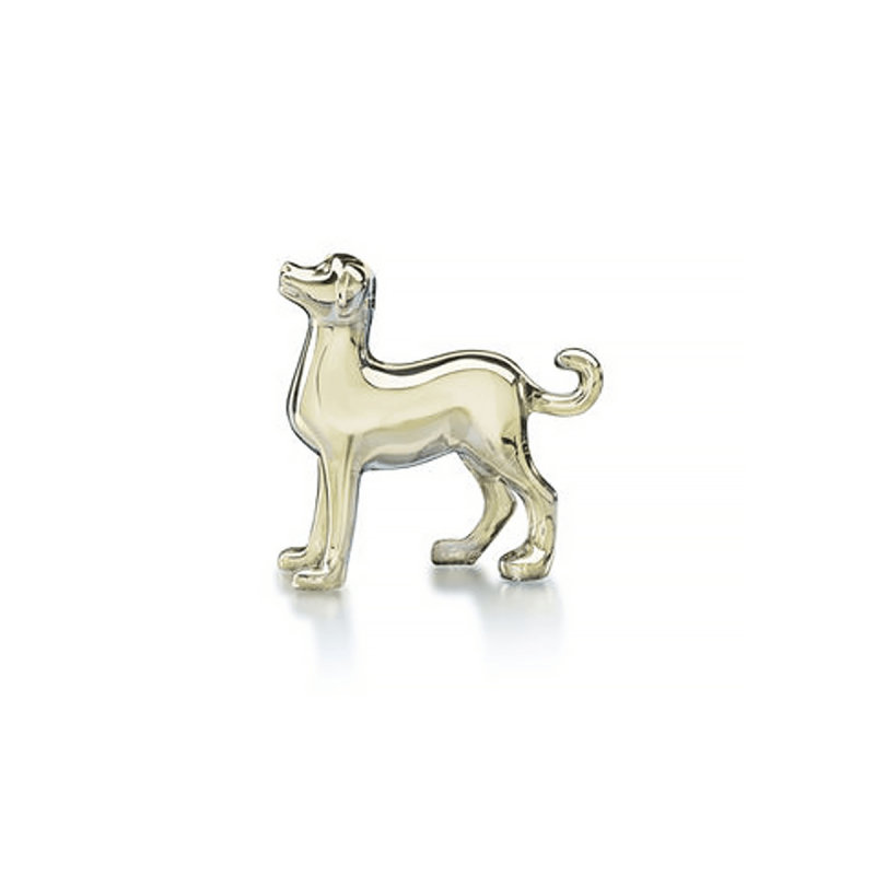 Golden Zodiac Dog, large