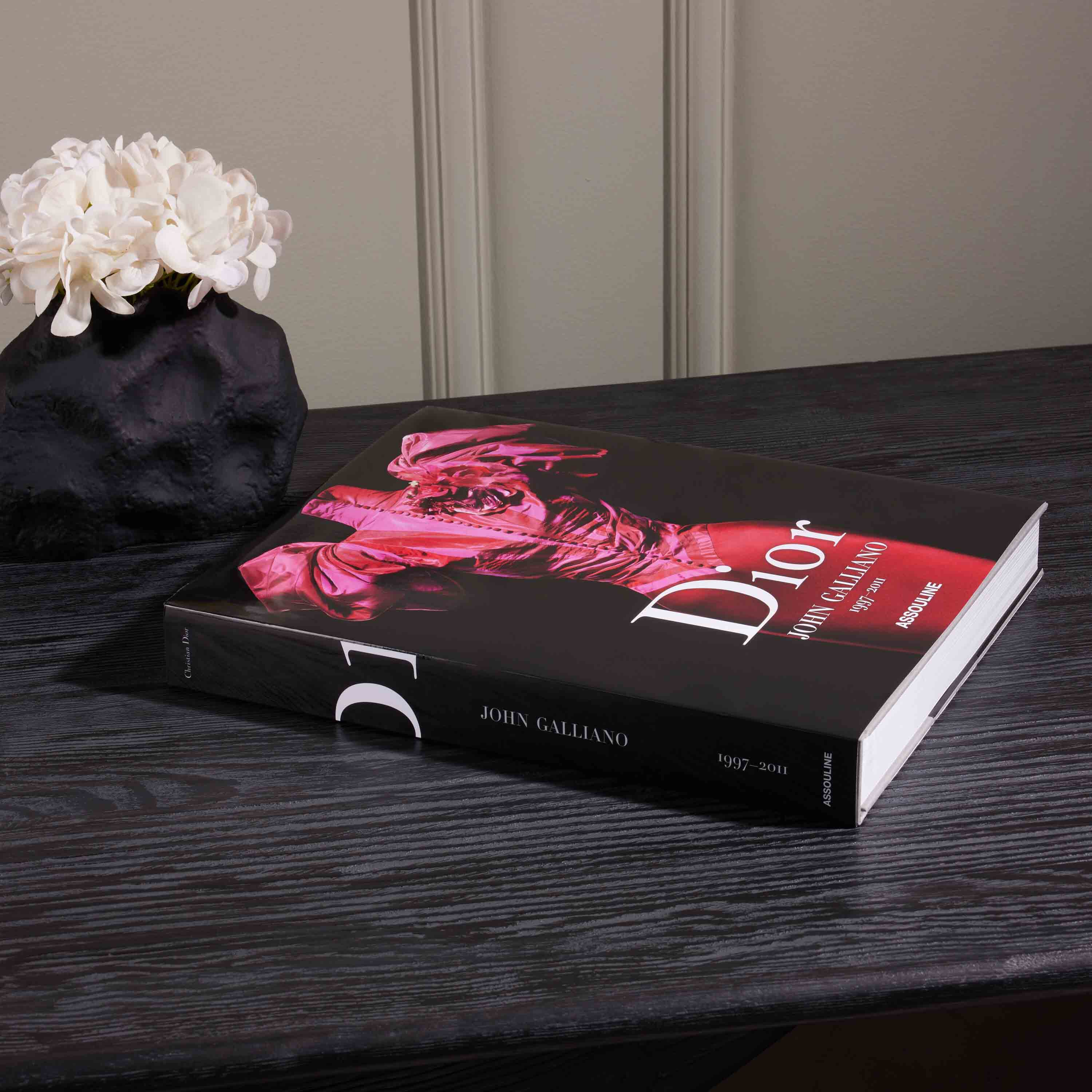 Assouline Dior by John Galliano book - Black