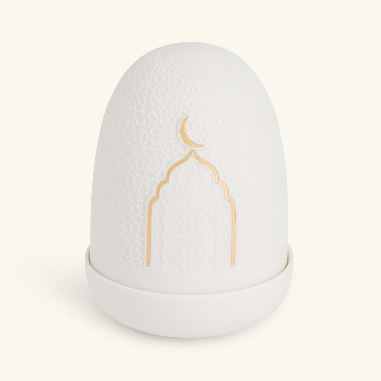 لادرو مصباح ضياء على شكل قبة باللون البني