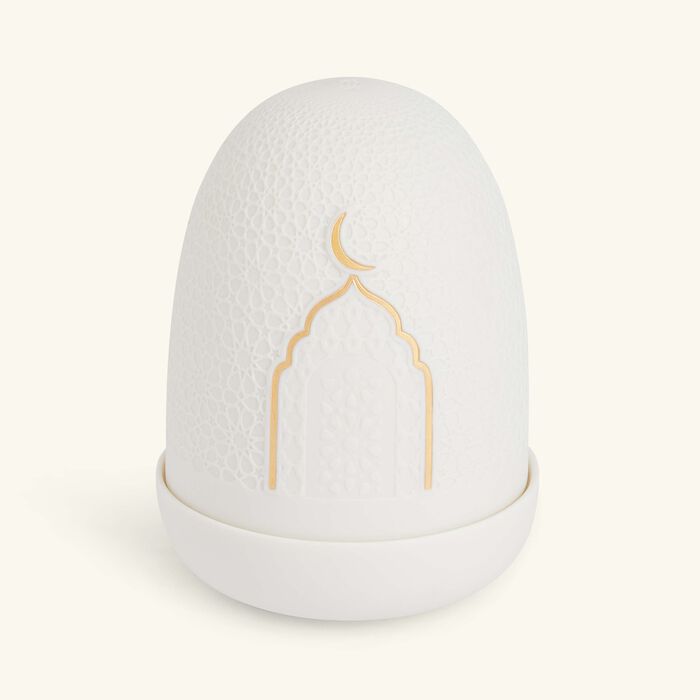 لادرو مصباح ضياء على شكل قبة باللون البني